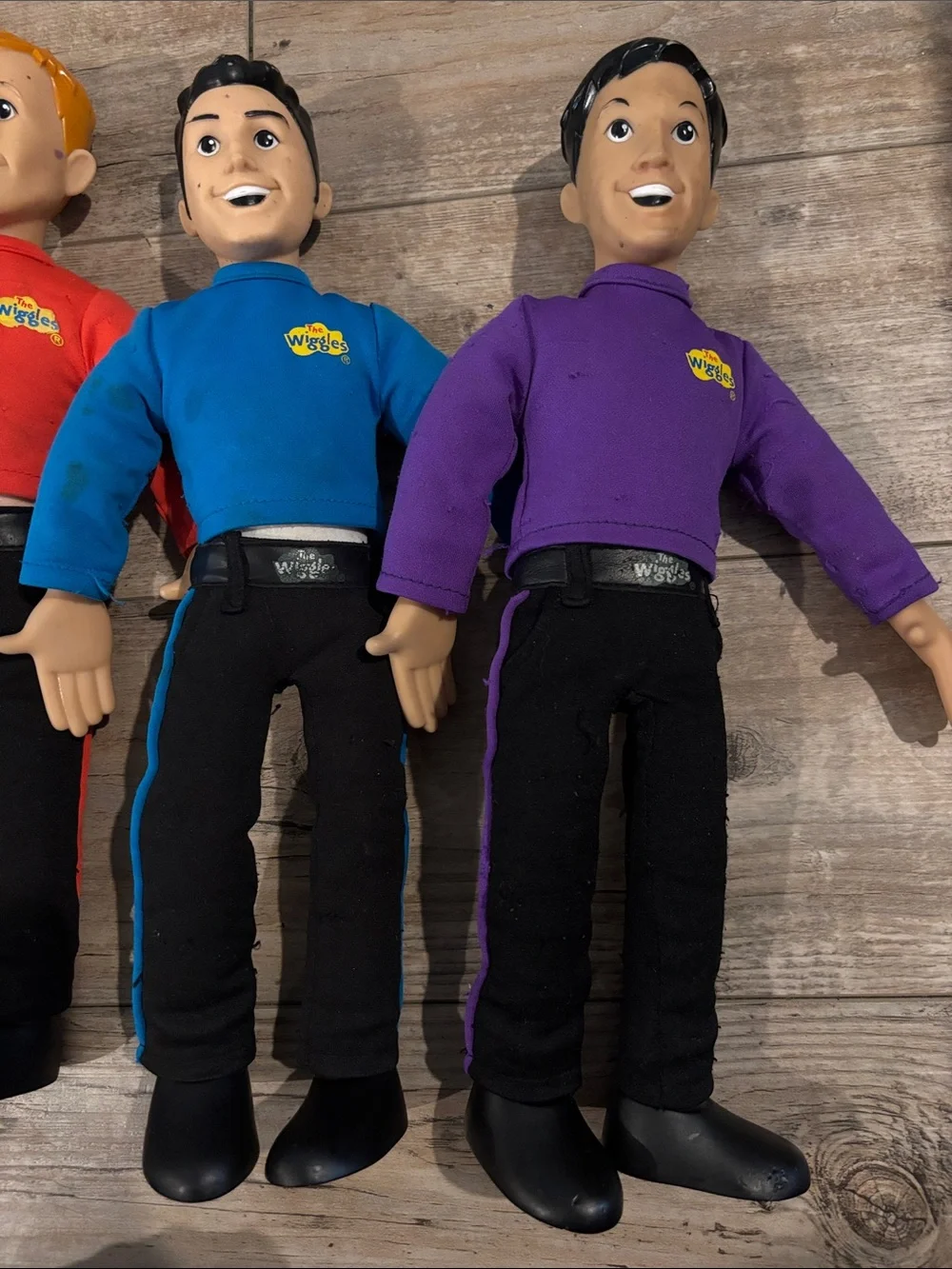 Wiggles Greg, Anthony Murray, Jeff,  15” Singing Dolls 2003 Singing Works